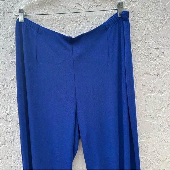 CHICOS Travelers Pant Women 20/22 T Wide Leg Pull On Resort Casual Vacation - Picture 2 of 7